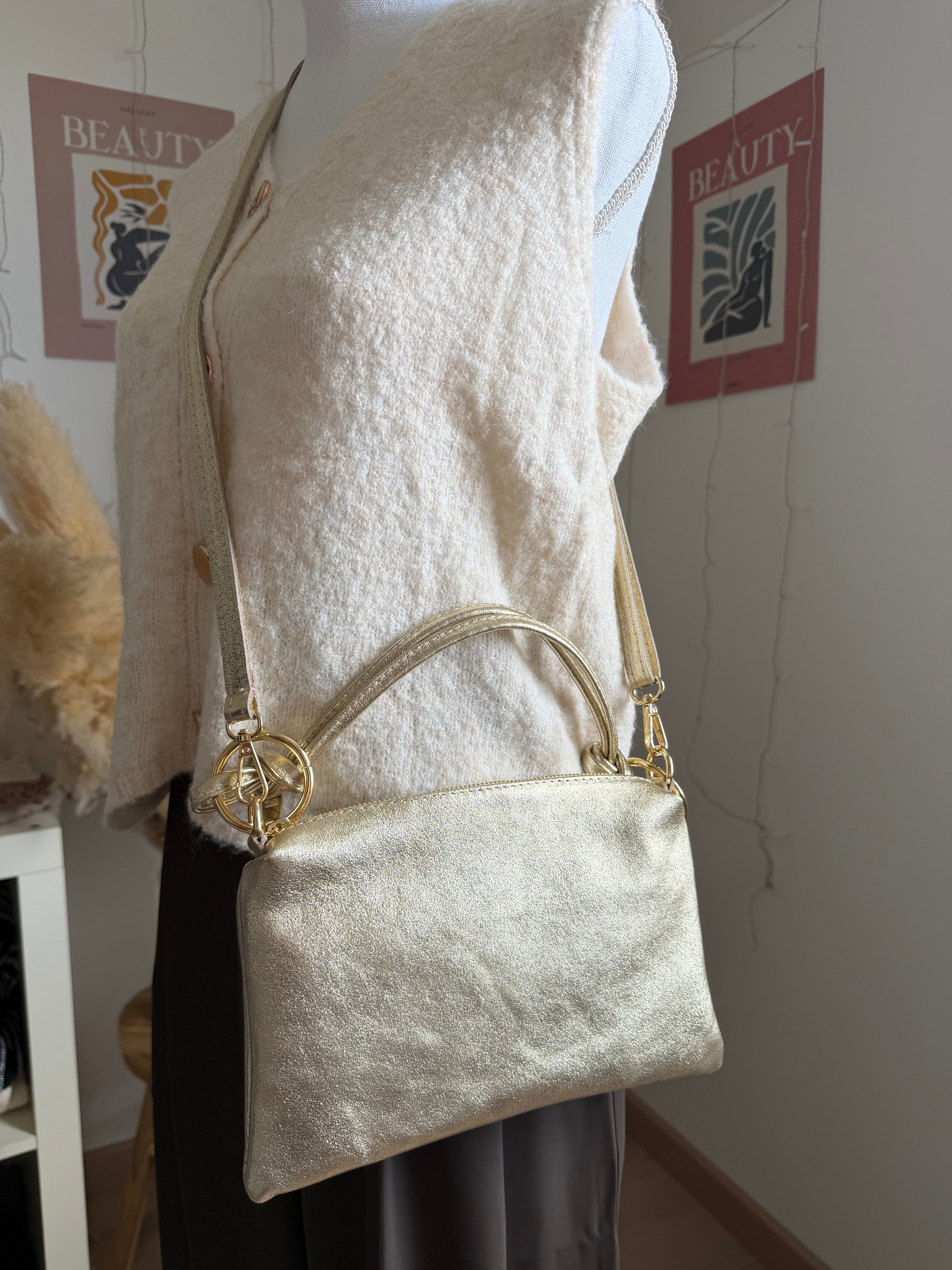 Sac à bandoulière 100% cuir