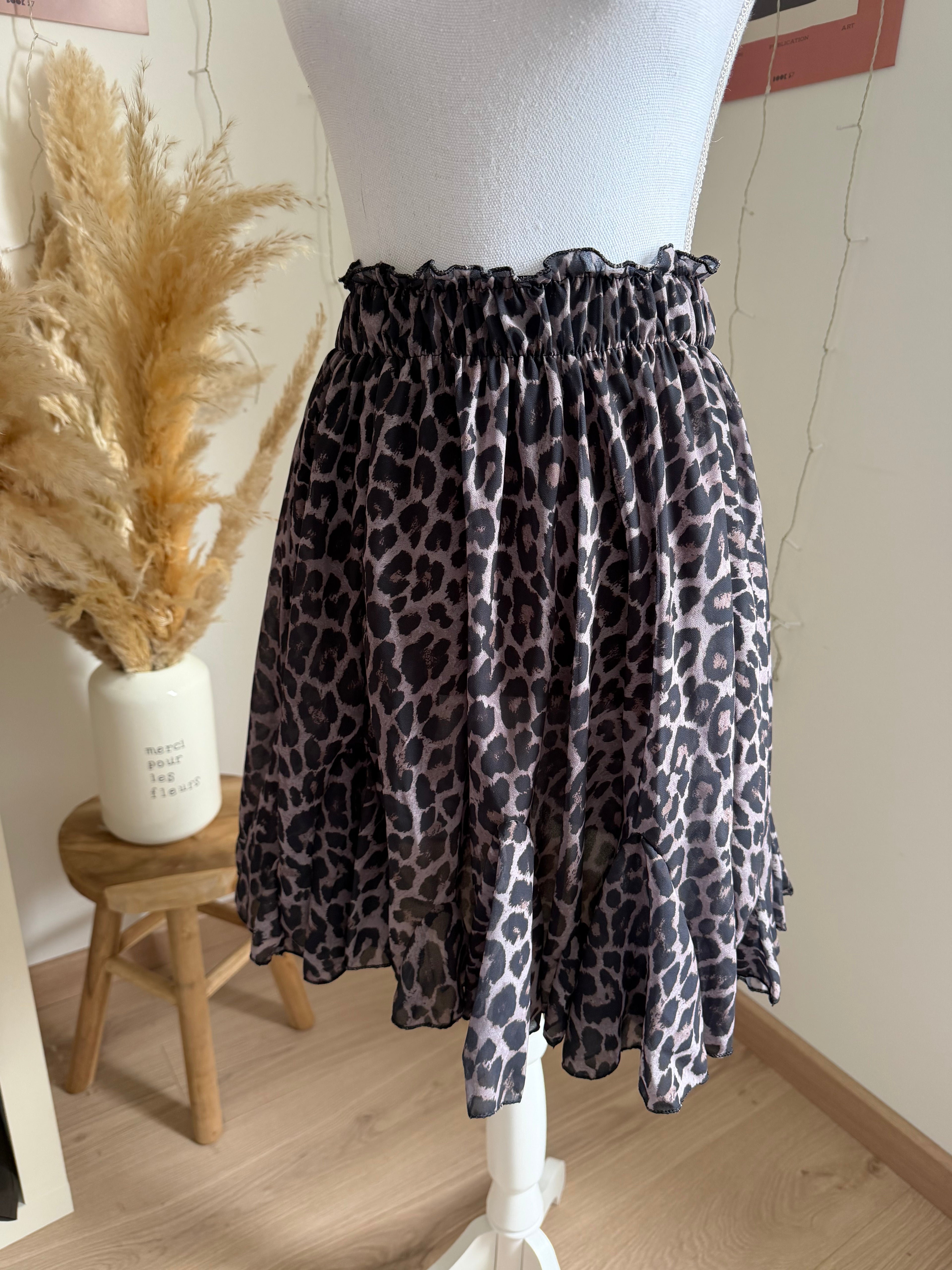 Jupe Léopard