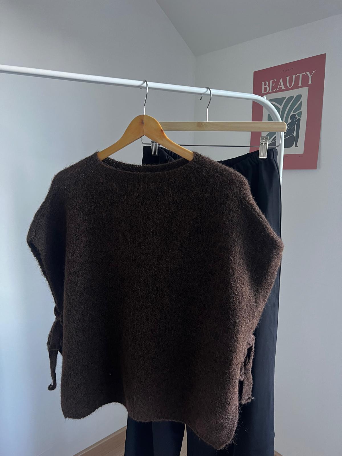 Pull noeuds chocolat