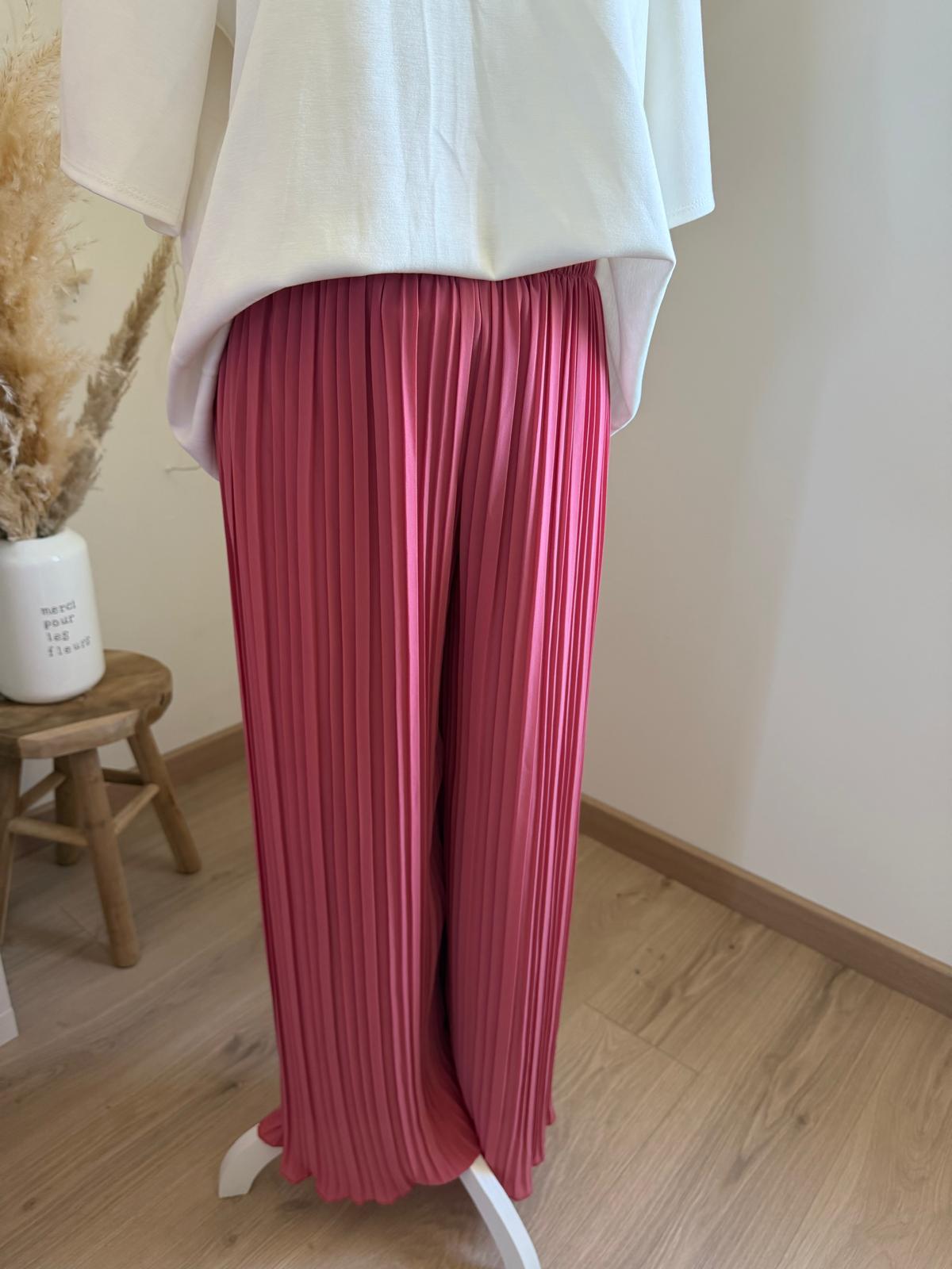 Pantalon CELINE rose