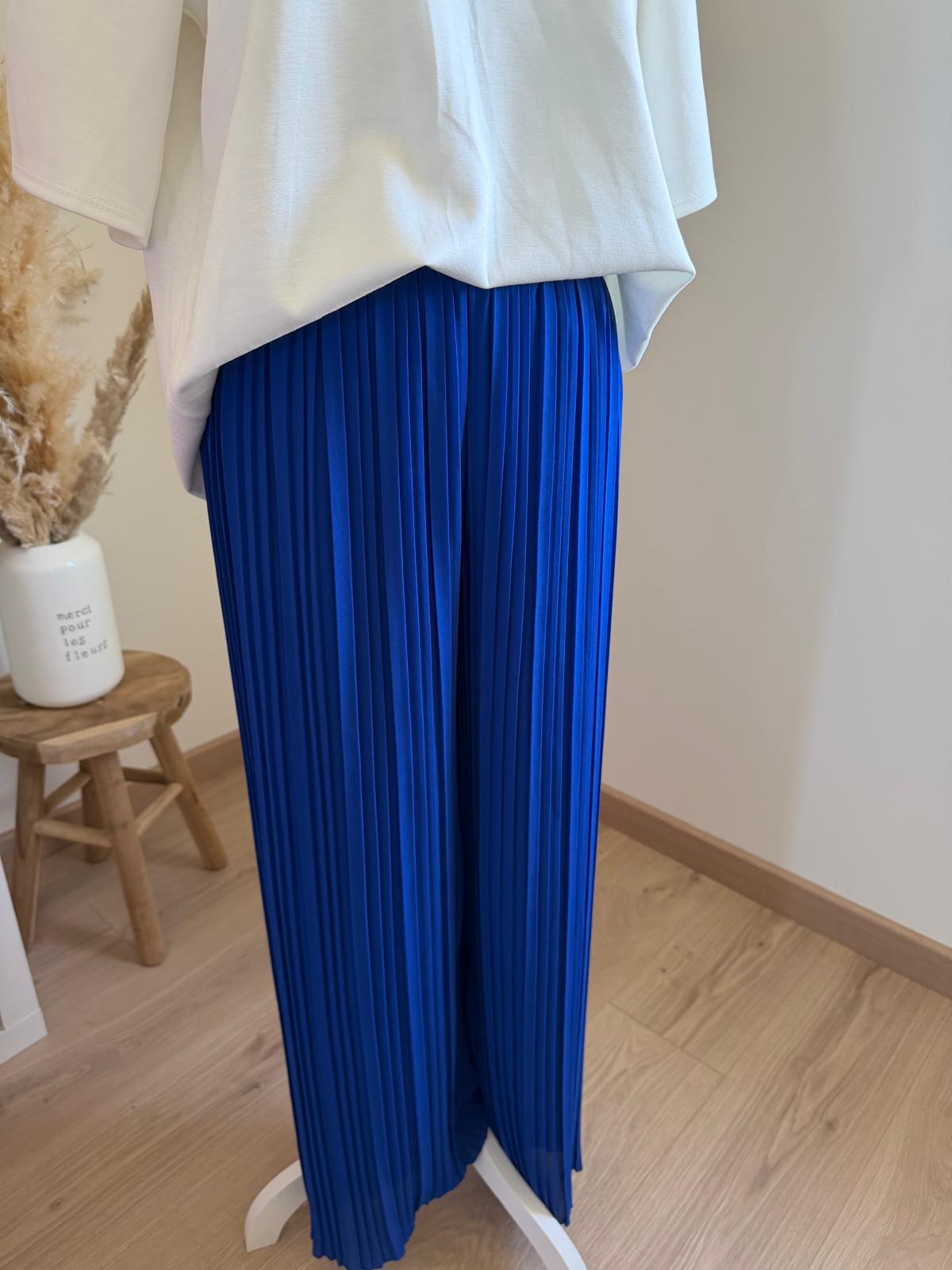 Pantalon CELINE bleu roi